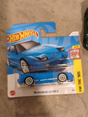 Hot Wheels '96 Nissan 180SX Type X new, sealed