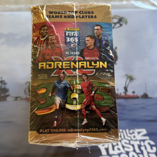 Panini FIFA 365 2025 Adrenalyn XL Paok box with limited edition cards