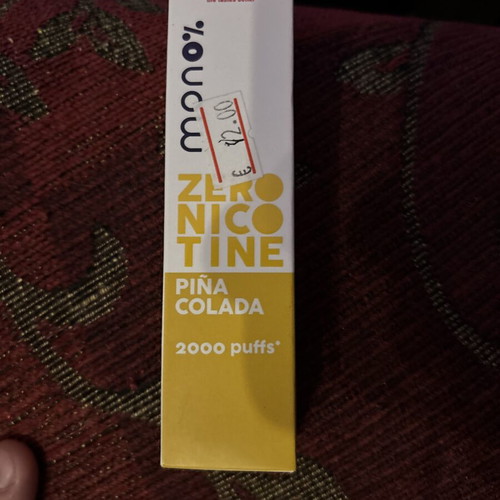 Nobacco Pina Colada disposable e-cigarette new, zero nicotine