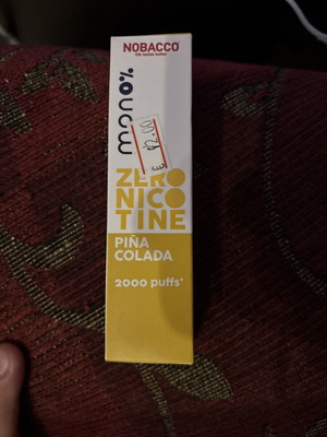 Nobacco Pina Colada ηλεκτρονικό τσιγάρο μιας χρήσης καινούργιο, χωρίς νικοτίνη