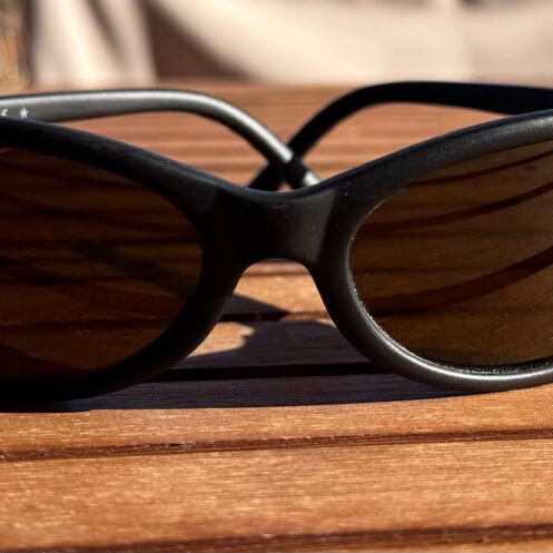 Vuarnet Vintage Pouilloux 020 Sunglasses polarized, like new, black