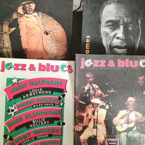 Jazz & Blues magazine pack of four issues 2-5 like new