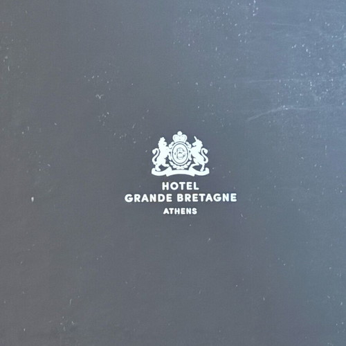 Gift box Hotel Grande Bretagne Athens like new