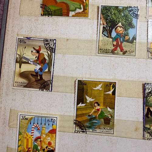 Disney stamps sealed, 39 pieces, like new