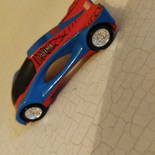 Majorette Spiderman Metal Toy Car Marvel Heroes 2004 like new