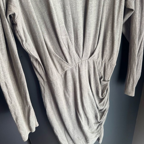 Iro linen dress like new, brown, size L