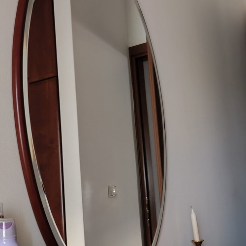 Oval mirror used with small defect, 113m height, 74m width