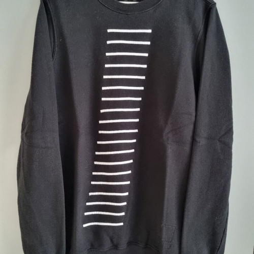Rick Owens Drkshdw Crewneck Sweat Bum Ribbon new, size L, black