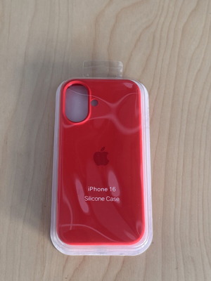 Apple iPhone 16 silicone case, new