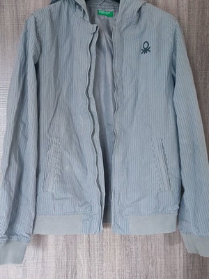 Benetton jacket used, thin for boys, size S, multicolor
