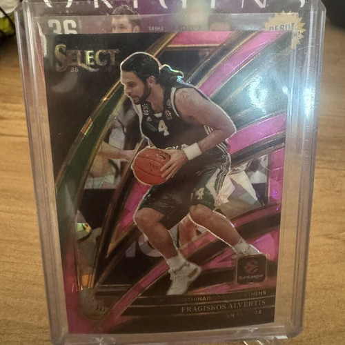 Panini Select Euroleague 2025-26 Fragiskos Alvertis Court Side card numbered 25, like new