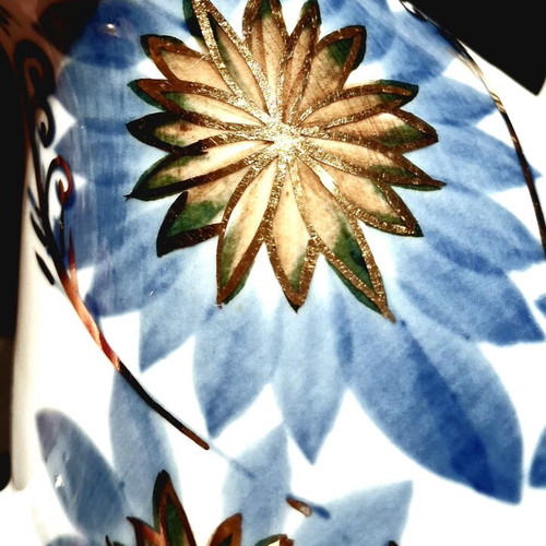 Phoenix Kislovodsk porcelain teapot like new, vintage Russian decoration
