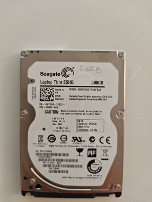 Seagate 500GB 2.5 εσωτερικός σκληρός δίσκος μεταχειρισμένος