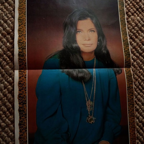 Rare Fantazio Magazine Poster with Jenny Karezi 1969 like new