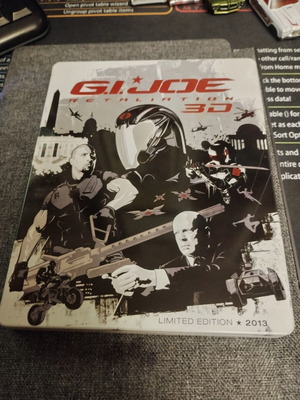 G.I. Joe: Retaliation 3D Blu-Ray Steelbook used, limited edition 2013