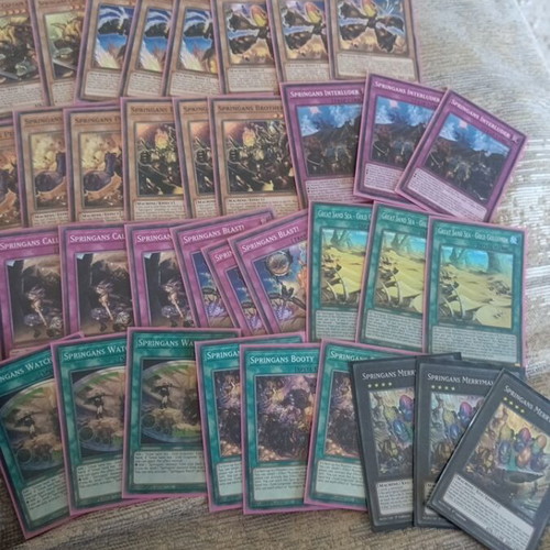 Yu-Gi-Oh Springans Deck Core 36 Cards Like New