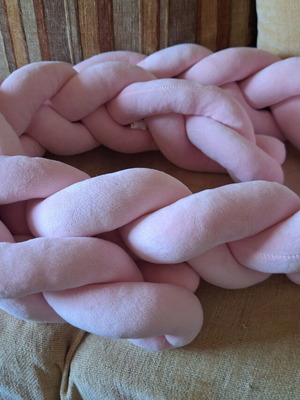 Sinsay knitted baby pillow bumper, washable, 200 cm