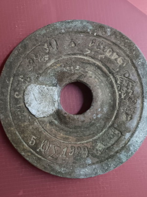 Collectible Scale No 1 used with 1929 and 1940 stamps