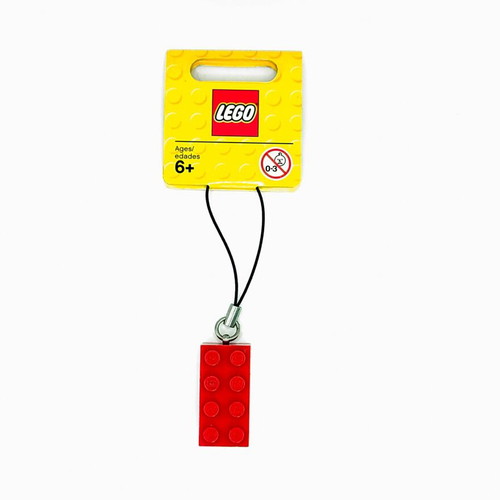 LEGO Strap red 2x4 brick keychain set 853186