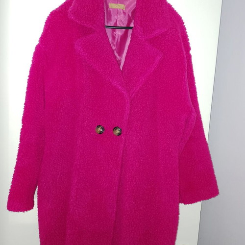 Pink coat one size like new