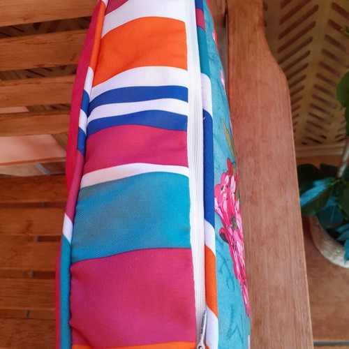 Cushion 40x40 double-sided like new for garden corner