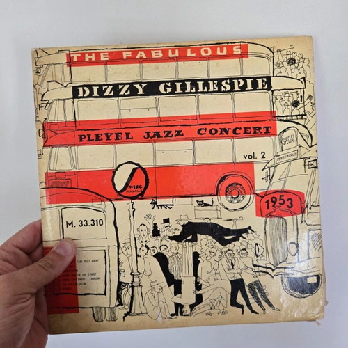Dizzy Gillespie Pleyel Concert Vol 2 10-inch used, jazz