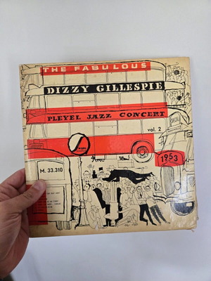 Dizzy Gillespie Pleyel Concert Vol 2 10-inch used, jazz