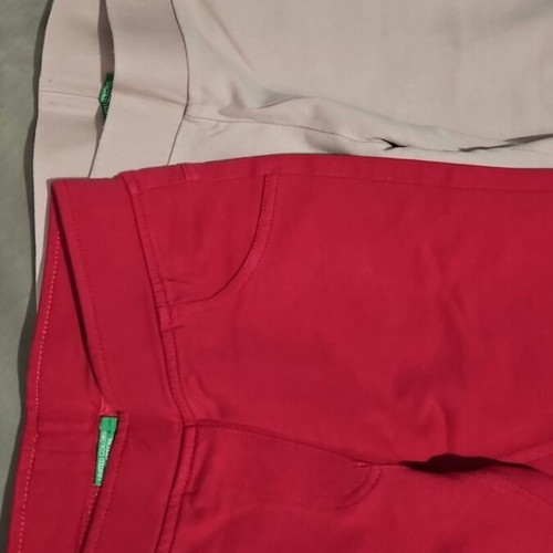 Girls' pants 7-8 years Benetton like new, fuchsia and pink