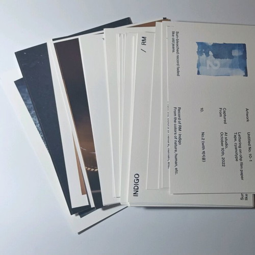 Bts RM Indigo Weverse albums version box like new, kpop album