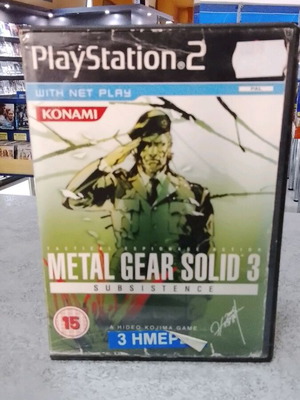 Metal Gear Solid 3: Subsistence παιχνίδι PlayStation 2
