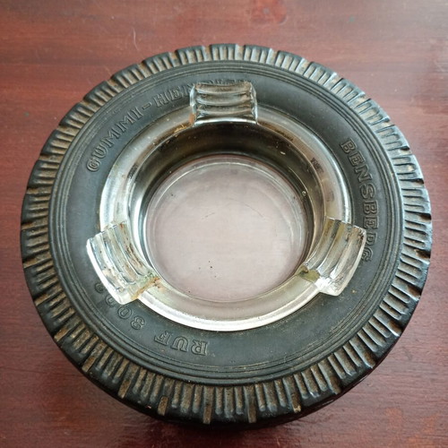Dunlop ashtray used, collectible