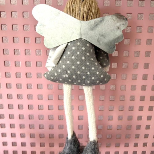 Fabric Guardian Angel decoration and charm new
