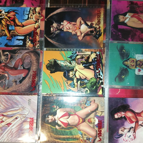 Vampirella 1995 Topps Cards like new, lot of 65
