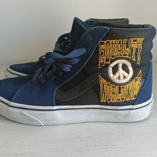 Vans SK-8 Hi boots new, size 36.5, blue