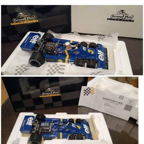 Exoto 1:18 Tyrrell Ford P34 Scheckter No3 and Depailler No4 new