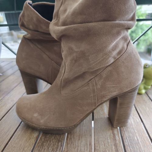 Castor ankle boots beige size 38 like new