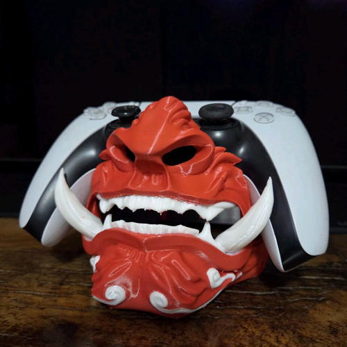 Ps5 Dualsense Stand Oni Mask like new