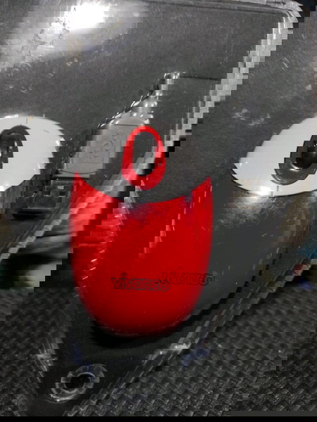 Ενσύρματο mouse vivanco red