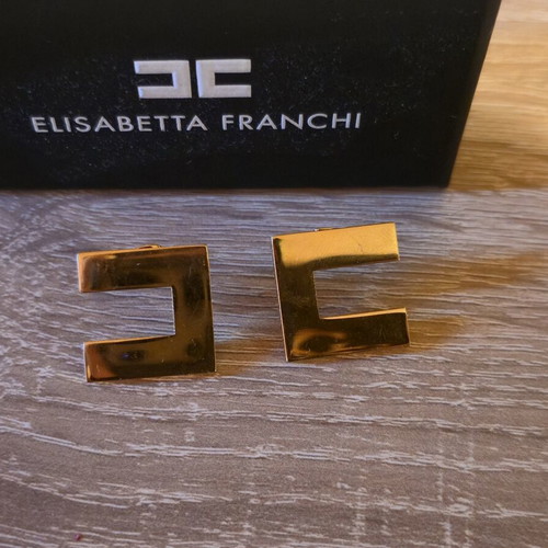 Elisabetta Franchi gold women's earrings