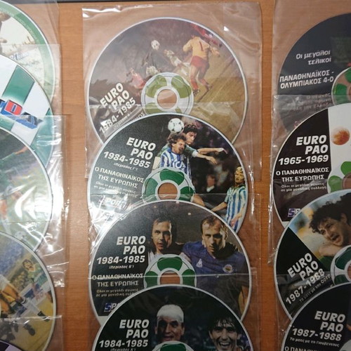 Panathinaikos VCD like new with historic matches