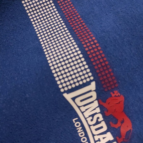 Lonsdale men's t-shirt blue size M like new
