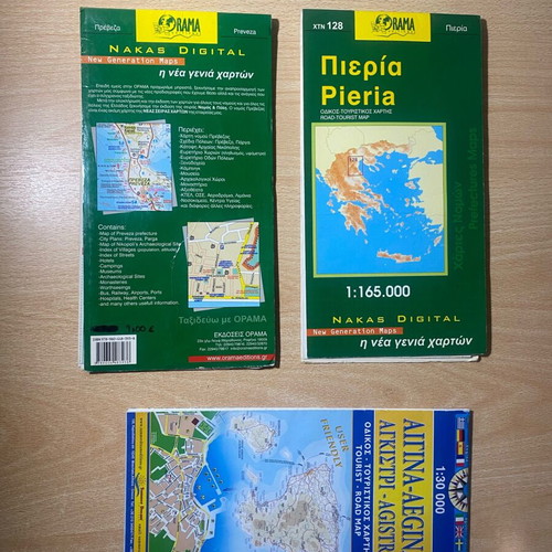 Various maps used, in good condition