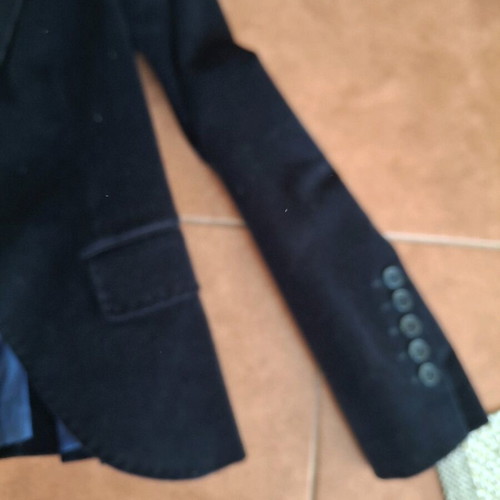 Massimo Dutti corduroy jacket blue like new, size M