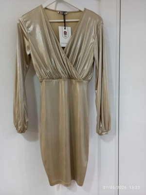 Acne Studios dress new, gold, sizes M and L