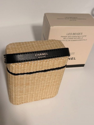 Chanel Beauté Les Beiges плетен козметичен несесер лимитирано издание, нов