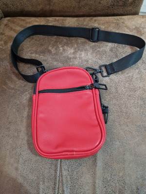 Zara red handbag like new