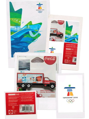 Collectible Coca-Cola Vancouver 2010 pin new