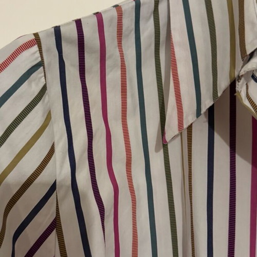 Striped shirt like new, straight fit, multicolor, size L