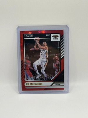 Κάρτα Panini Donruss CJ McCollum Red Stars 2024 καινούργια