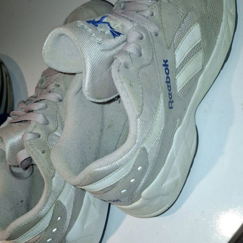 Reebok athletic shoes with reflective details, like new